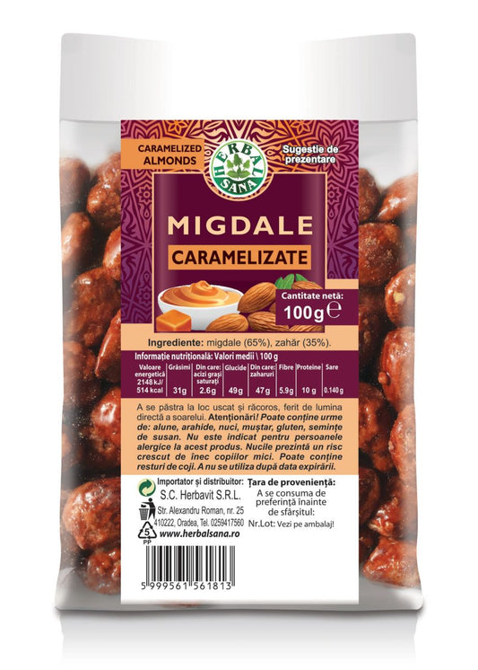 MIGDALE CARAMELIZATE – 100G