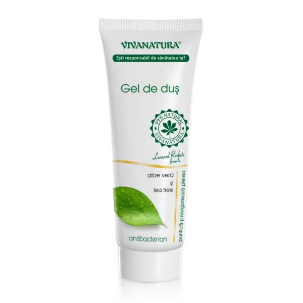 Gel de duș cu Aloe Vera si Tea-Tree 250 ml – Leonard Radutz Formula – VivaNatura
