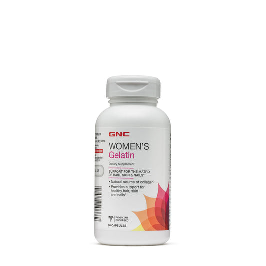 GNC Women`s Gelatin, Gelatina 778 mg, 60 cps