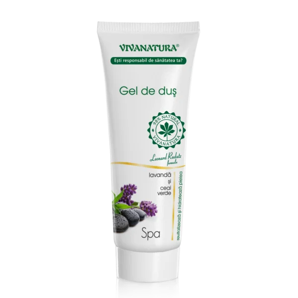 Gel de duș Spa cu lavanda si ceai verde, 250 ml – Leonard Radutz Formula – VivaNatura