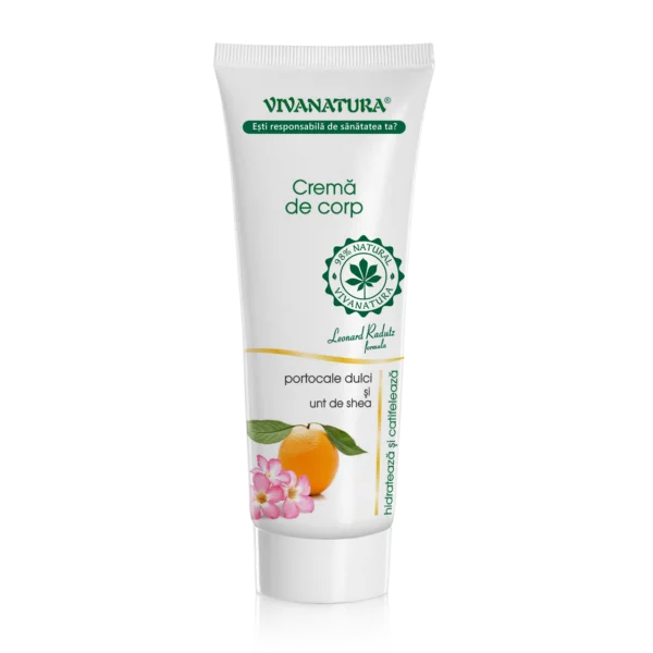 Cremă de corp cu portocale dulci și unt de shea, 250 ml – Leonard Radutz Formula – VivaNatura
