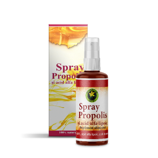 Spray Propolis şi Acid alfa lipoic 50 ml