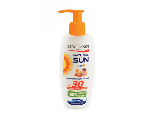 Lotiune cu protectie solara pentru copii SPF 30 Gerocossen Natural Sun 200 ml