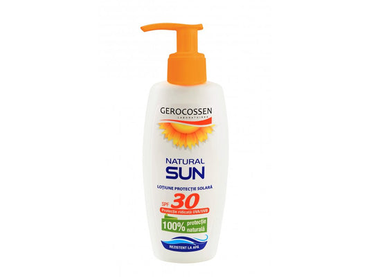 Lotiune cu protectie solara SPF 30 Gerocossen Natural Sun 200 ml