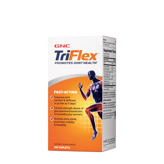 GNC TriFlex™ Fast-Acting, ApresFlex® Studiat Clinic , Formula Premium Pentru Sanatatea Articulatiilor, 240 tb