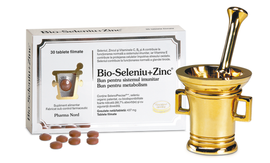 Antioxidant complex cu Seleniu și Zinc