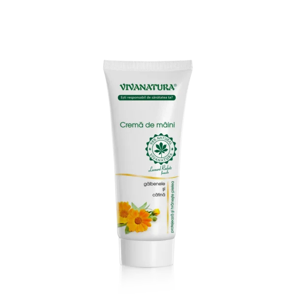 Cremă de mîini cu galbenele si catina 75 ml – Leonard Radutz Formula – VivaNatura