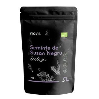 Susan negru ecologic, 250g, Niavis