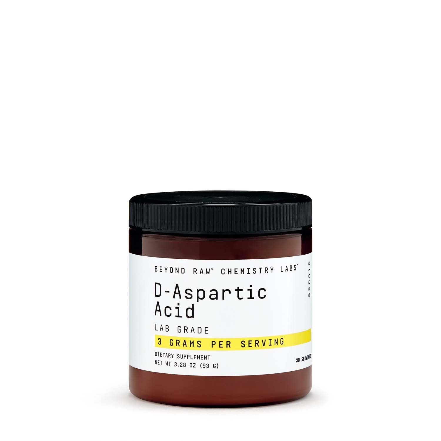 Beyond Raw® CHEMISTRY LABS™ D-Aspartic Acid, 93g