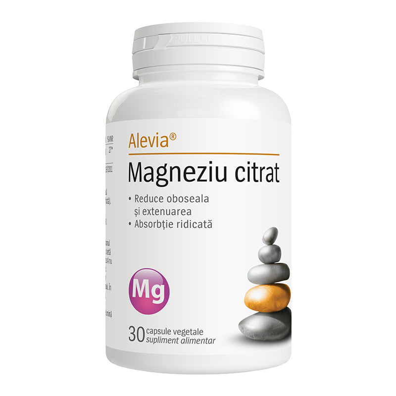 Magneziu Citrat 30 capsule vegetale