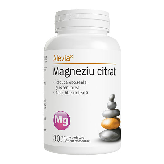 Magneziu Citrat 30 capsule vegetale