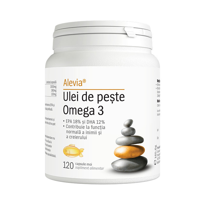 Ulei de peste Omega 3 – 120 capsule moi