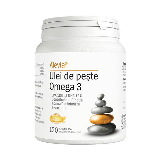 Ulei de peste Omega 3 – 120 capsule moi