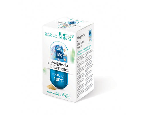 Magneziu+ B Complex natural