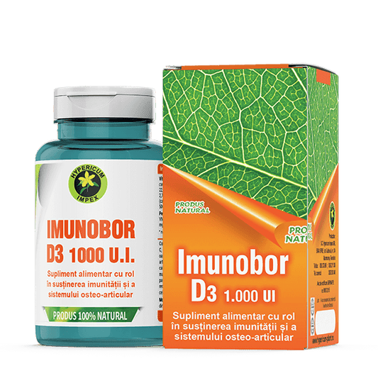 Capsule Imunobor cu Vitamina D3