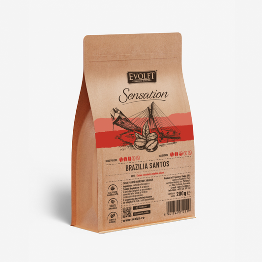 Cafea Boabe Brazilia Santos 200g