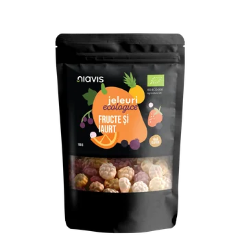 Jeleuri ecologice cu fructe si iaurt, 100g, Niavis