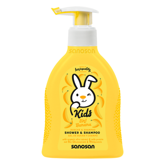 Gel de duș & Șampon – 2 în 1 – banane 200 ml