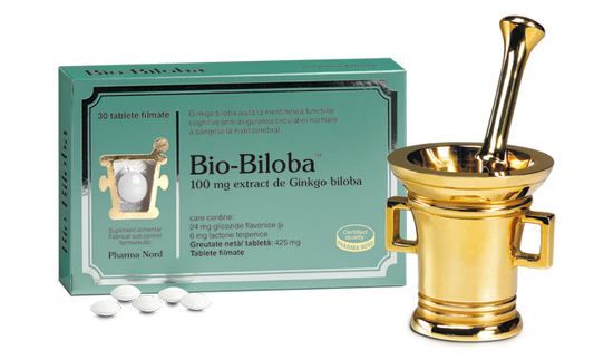 Extract standardizat de Gingko biloba