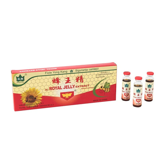 Royal Jelly, 10 fiole, Yongkang International