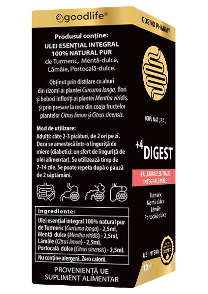 4 DIGEST GOODLIFE® Mix de uleiuri esentiale