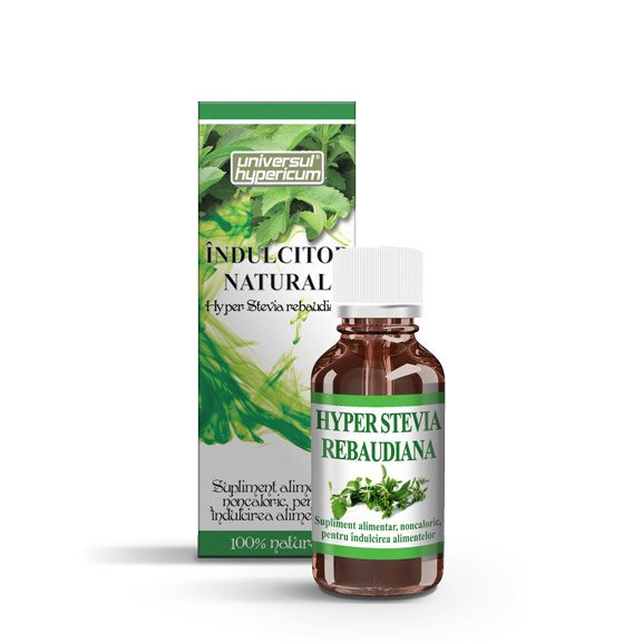 Indulcitor Hyper Stevia Rebaudiana 50ml