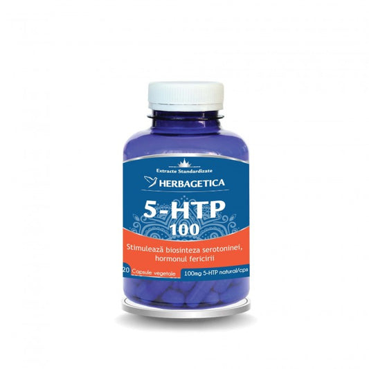 5 Htp 100 Herbagetica 120 Capsule