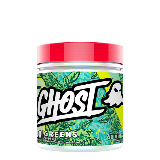 GHOST® Greens, Amestec de Super-Alimente Verzi cu Aroma Naturala, 285 g