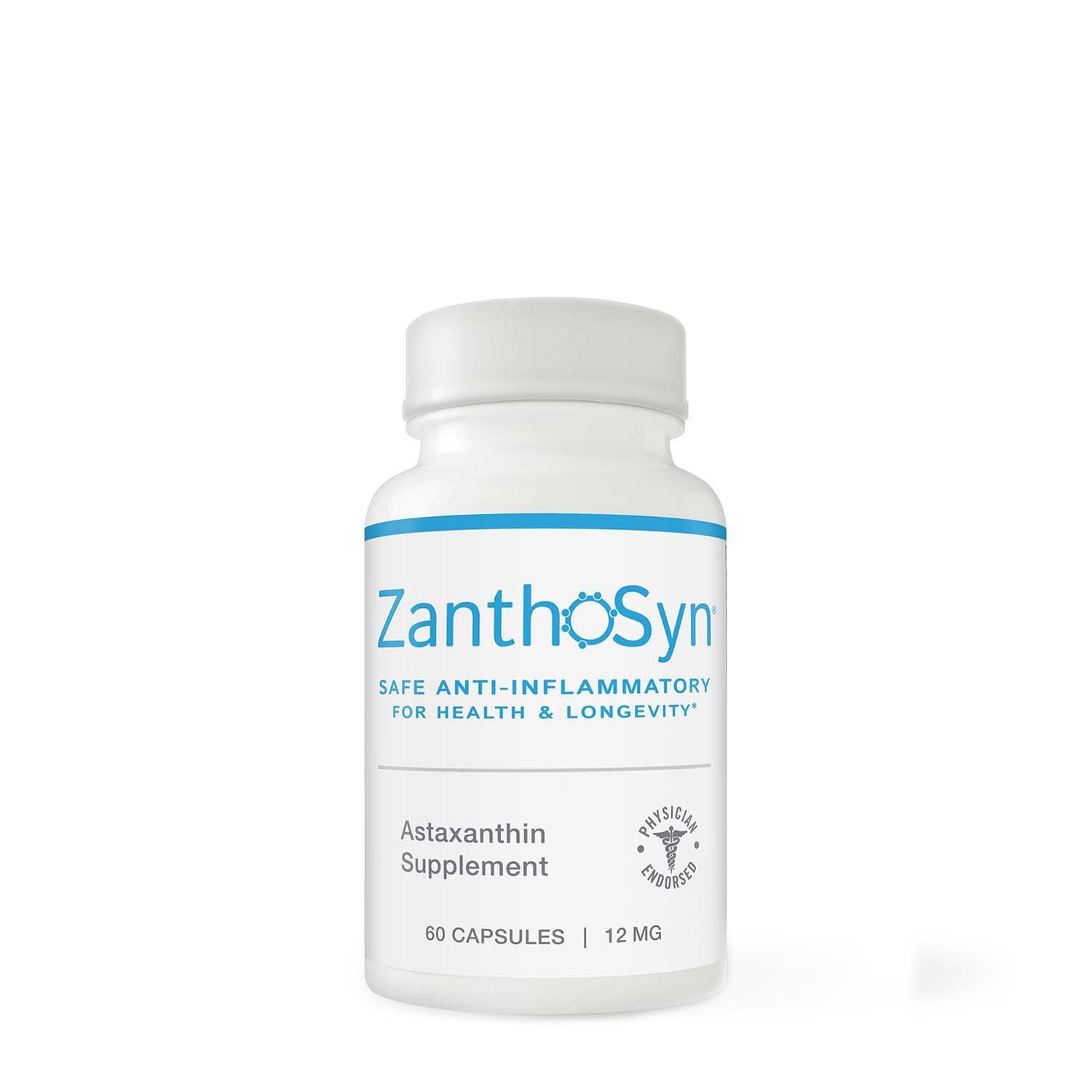 ZanthoSyn® Astaxanthin, Astaxantina 12 mg, 60 Cps