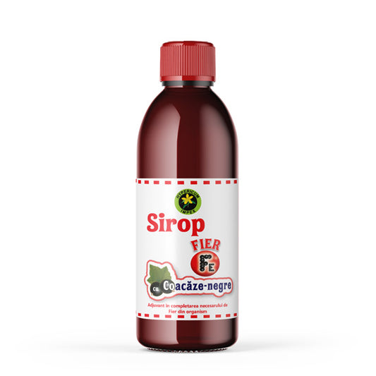 Sirop Fier cu Coacaze-negre cu zahar 500ml