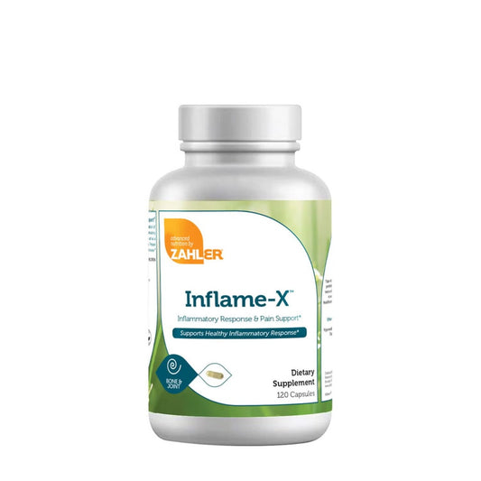 ZAHLER® Inflame-X™ Pain Support, Formula Avansata pentru Reducerea Inflamatiilor, 120 cps