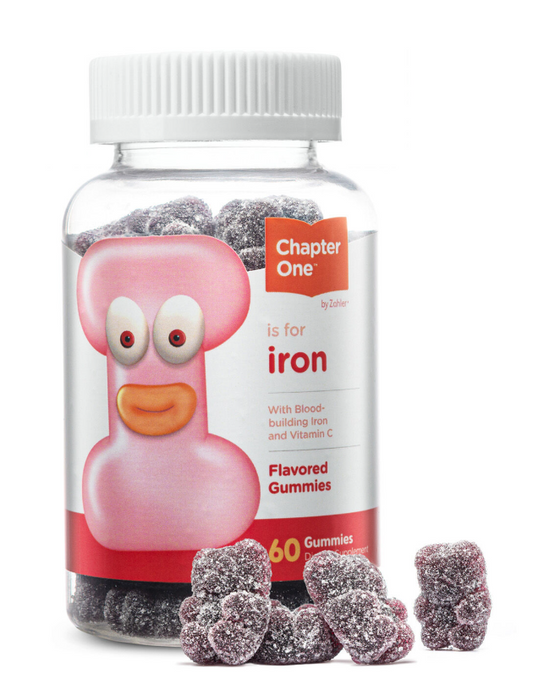 ZAHLER® CHAPTER ONE™ Iron, Formula sub Forma de Jeleuri cu Fier, 60 jeleuri