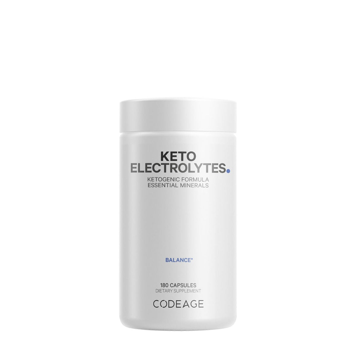 CodeAge Keto Electrolytes, Electroliti pentru Dieta Keto,180 cps