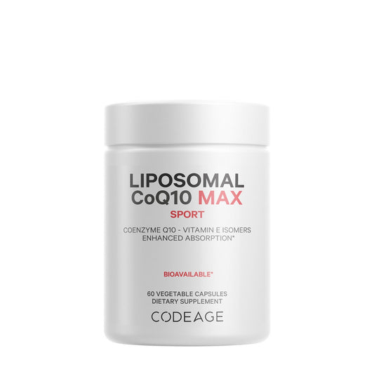 CodeAge Liposomal CoQ10 Max, Coenzima Q-10 Lipozomala, 60 cps