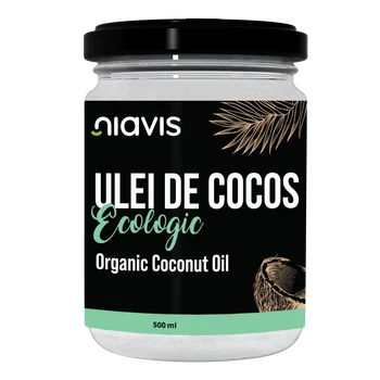 Ulei de cocos extravirgin ecologic, 500ml, Niavis