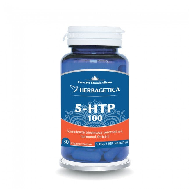 5 Htp 100 Herbagetica 30 Capsule