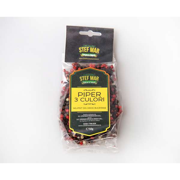 Piper 3 culori boabe 50g