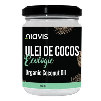 Ulei de cocos extravirgin ecologic, 220ml, Niavis
