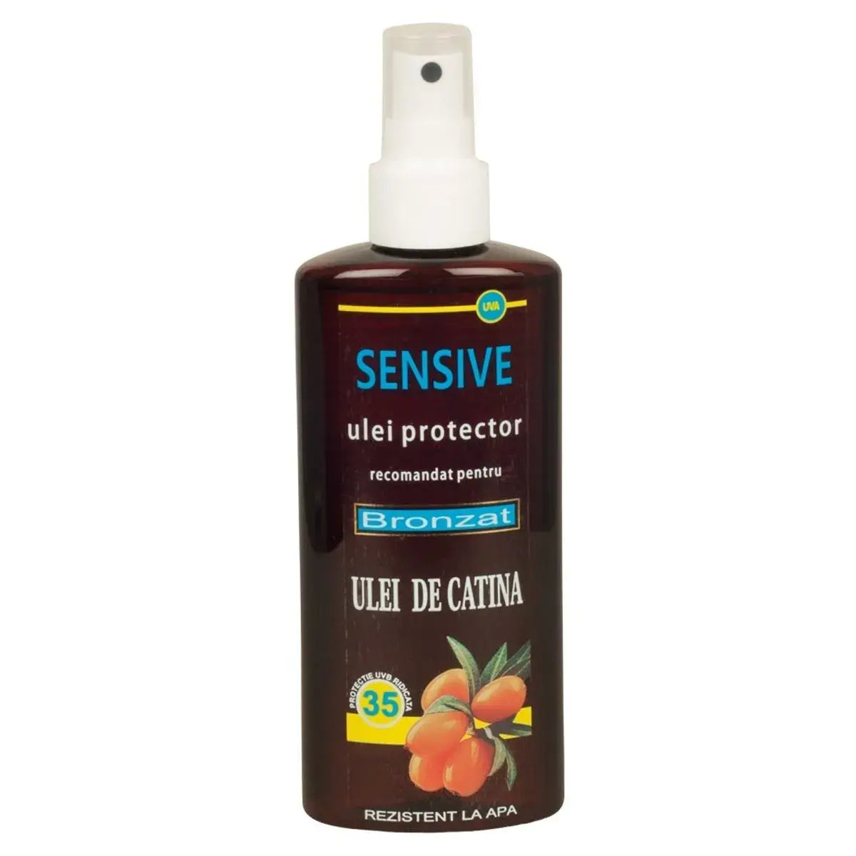 Ulei protector solar cu cătină SPF35, 200 ml, Sensive