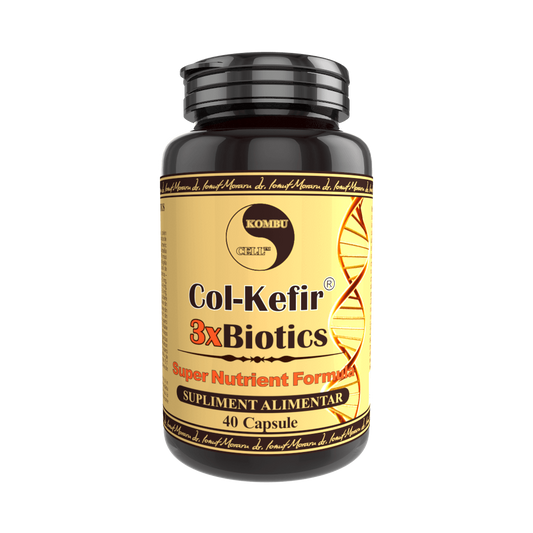 Col-Kefir 3xBiotics, 40 caspule, Pro Natura