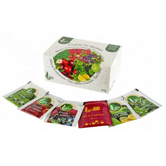 Ceai mix 6 sortimente supraplic, 48dz, Larix