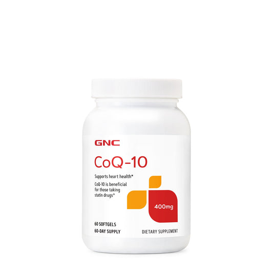GNC CoQ-10 Naturala 400 mg, Coenzima Q-10, 60 cps