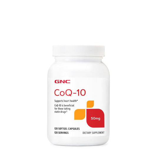 GNC CoQ-10 Naturala 50 MG, Coenzima CoQ-10, 120 cps