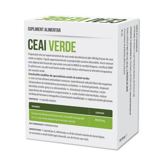 Ceai Verde capsule
