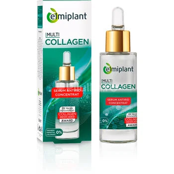 Serum antirid pentru fata multiCollagen, 30ml, Elmiplant