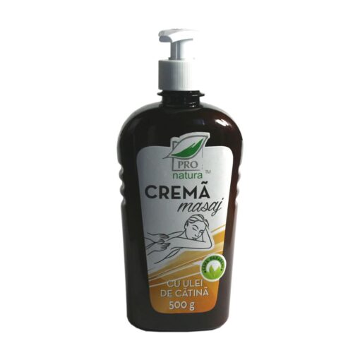 Crema de Masaj cu Ulei de Catina 500g