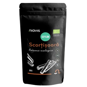 Scortisoara Ceylon Batoane ecologice, 50g, Niavis