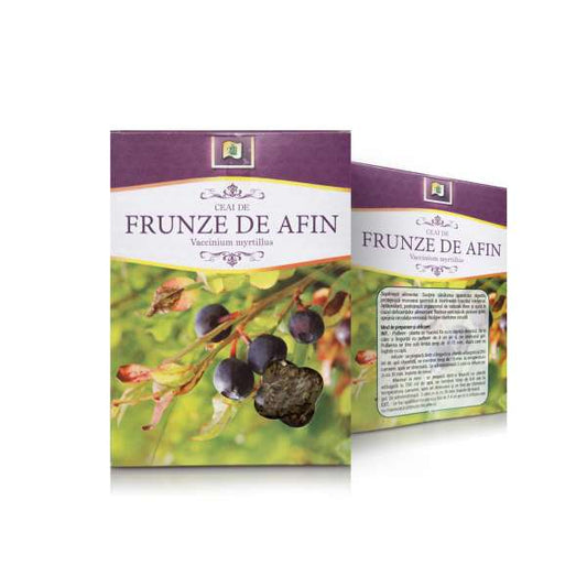 Ceai de Afin frunza 20 PLICURI