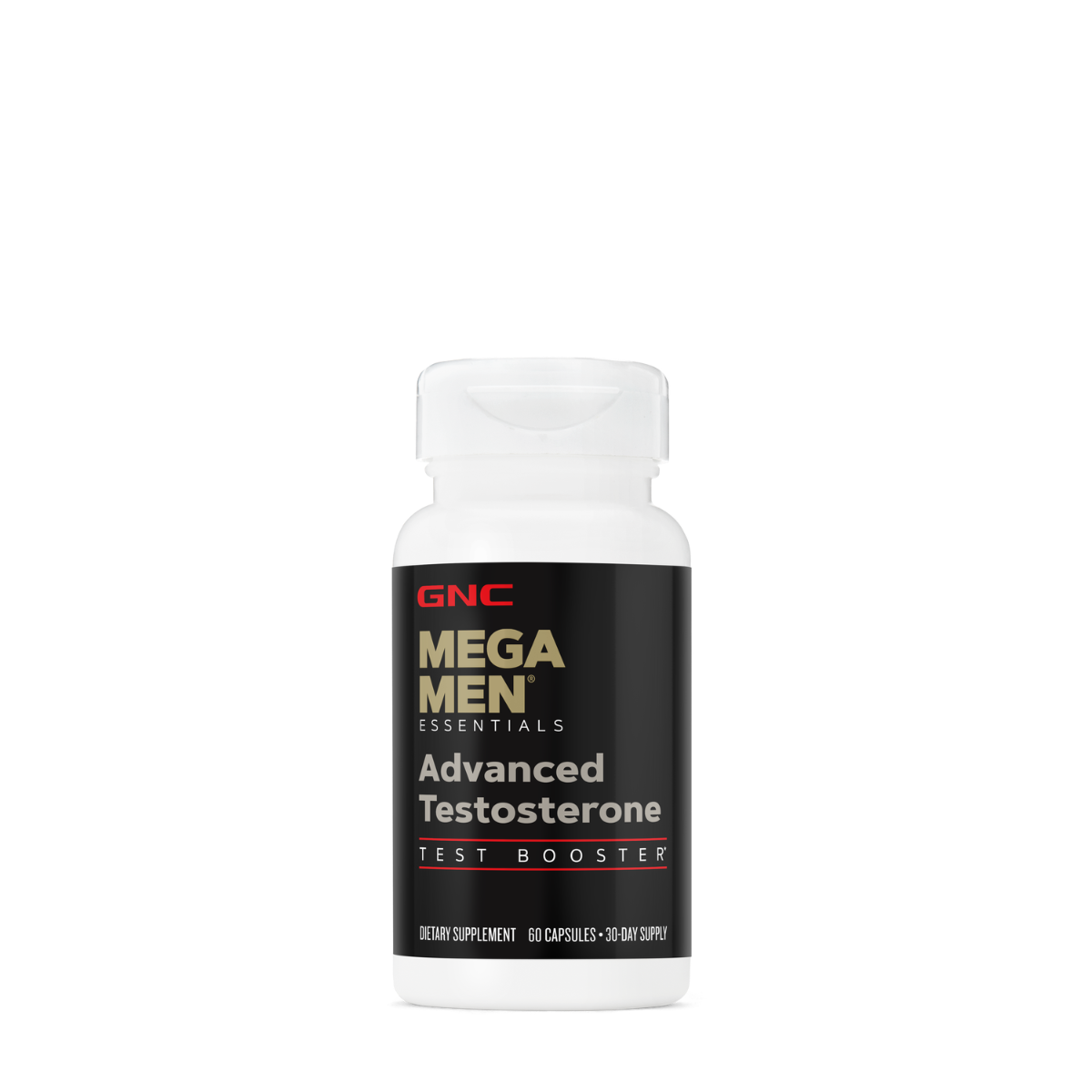 GNC Mega Men® Advanced Testosterone, Formula pentru Testosteron cu Tongkat Ali, 60 tb