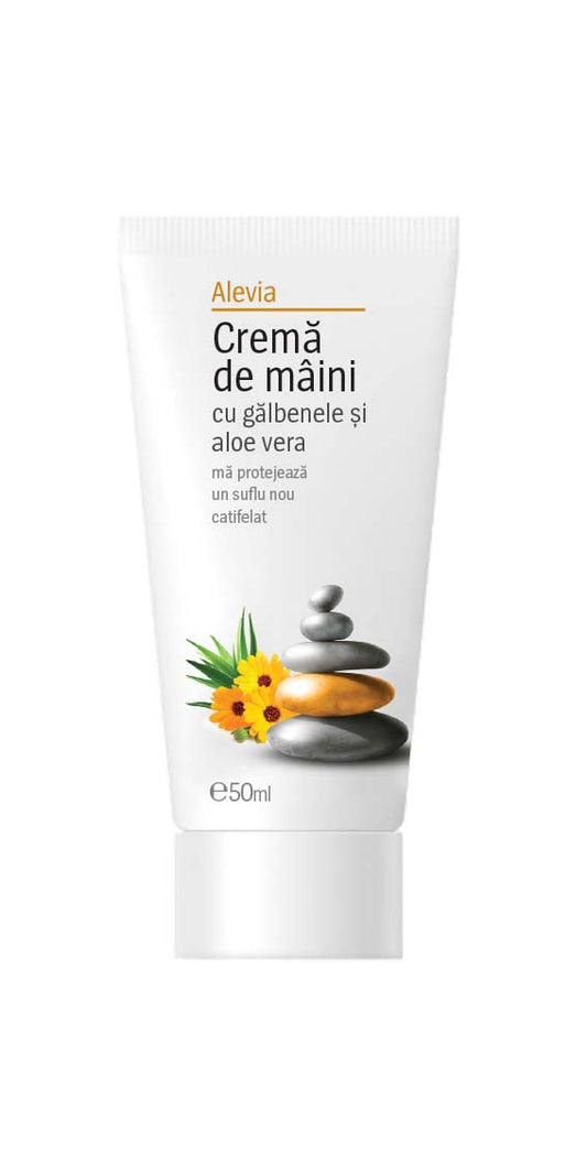Cremă de Mâini cu Gălbenele și Aloe Vera 50 ml